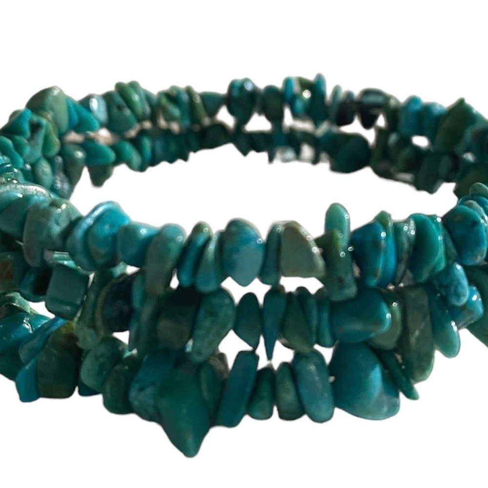 Turquoise Wrap Bracelet - image 1